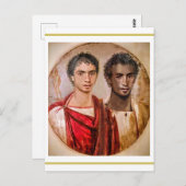 Fayum liefhebbers... Romeinse periode Egypte Briefkaart (Voorkant / Achterkant)