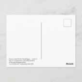 Fayum Lovers Romeinse periode Egypte versie 2 Briefkaart (Achterkant)