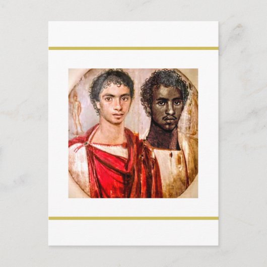 Fayum Lovers Romeinse periode Egypte versie 2 Briefkaart (Voorkant)