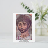 Fayum mummy portret van Roman-Egyptische Master Briefkaart (Staand voorkant)