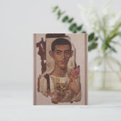 Fayum portret van Ammonius uit Antinoe Briefkaart (Staand voorkant)