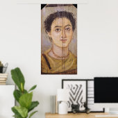 Fayum portret van een vrouw poster (Thuiskantoor)