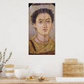 Fayum portret van een vrouw poster (Keuken)