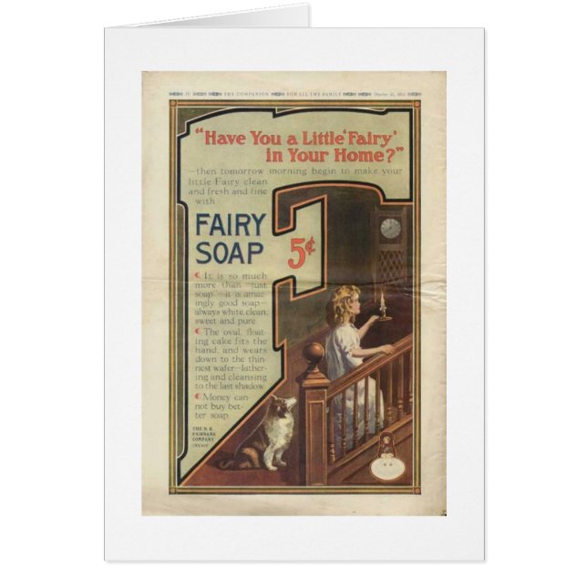  fazale zeep Ad, (Voorkant)