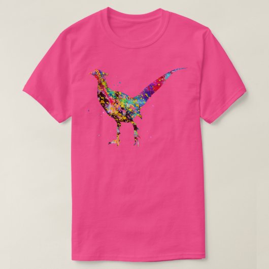 fazant 1 t-shirt (Design voorkant)