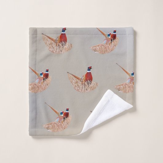 fazant bad handdoek (Wasdoekje)