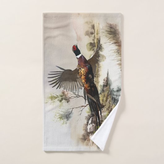 fazant bad handdoek (Handdoek)