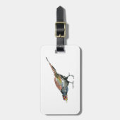 fazant bagagelabel (Voorkant verticaal)