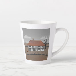 Fazant boerderij latte mok