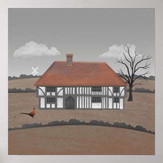 Fazant boerderij poster