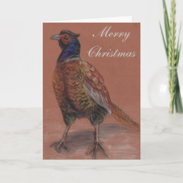 Fazant Britse Wildlife Kerstkaarten Feestdagen Kaart