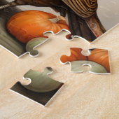 Fazant dragen bij Thanksgiving Legpuzzel (Zijkant)