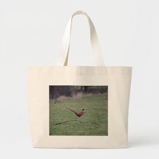 Fazant Grote Tote Bag (Voorkant)