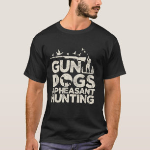 Fazant Hunter Retro Hunting Fazanten Slayer Lon T-shirt