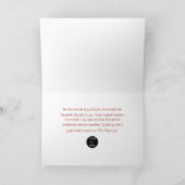  fazant in de weide Thanksgiving Feestdagen Kaart (Binnen)