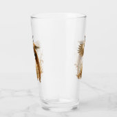 Fazant in gouden vlucht glas (Rechts)