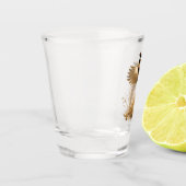 Fazant in gouden vlucht shot glas (Links)