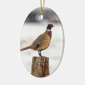 fazant keramisch ornament (Links)