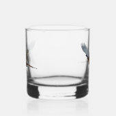 Fazant, Kunst Whisky Glas (Rechts)