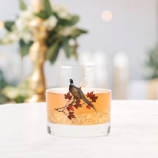 Fazant, Kunst Whisky Glas (Insitu (Huwelijk))