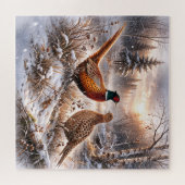 Fazant  legpuzzel (Horizontaal)