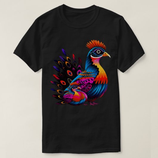 Fazant Moederdag T-shirt (Design voorkant)