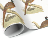  fazant op de kleur van de vogeltrek van het Spel  Cadeaupapier (Rol Hoek)