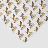  fazant op de kleur van de vogeltrek van het Spel  Tissuepapier (Detail)