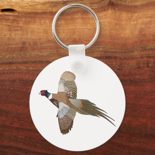 fazant sleutelhanger (Voorkant)