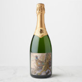 fazant sparkling wijnetiket (Voorkant)