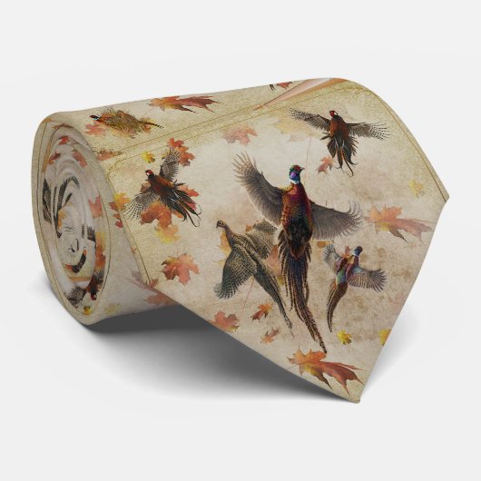 fazant stropdas (Opgerold)