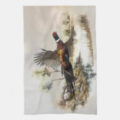 fazant theedoek (Verticaal)