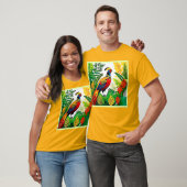 fazant van exotisch Oerwoud T-shirt (Unisex)