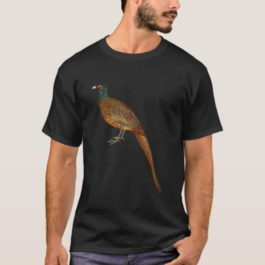 Fazant Vogel Graphic T-shirt (Voorkant)