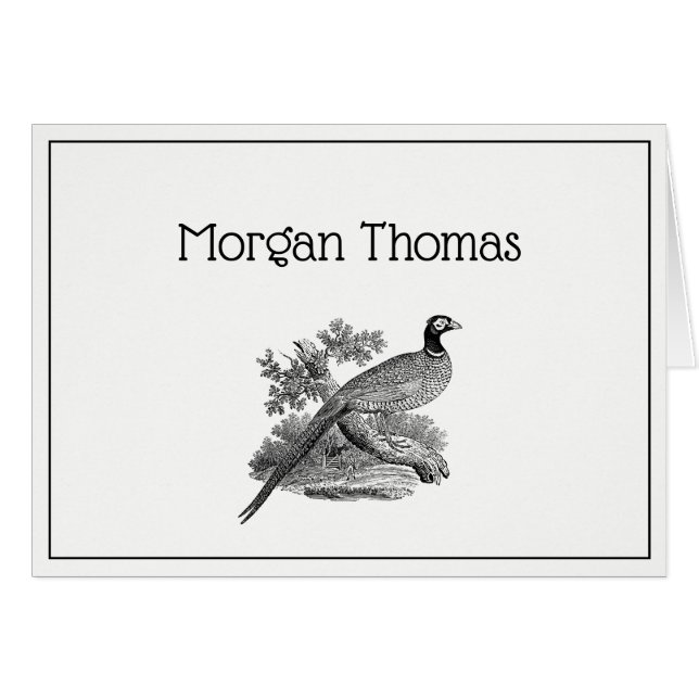  fazant-vogeltrekbaan (Voorkant Horizontaal)