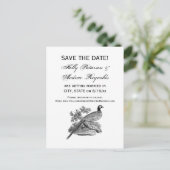 fazant-vogeltrekbaan aankondigingskaart (Staand voorkant)