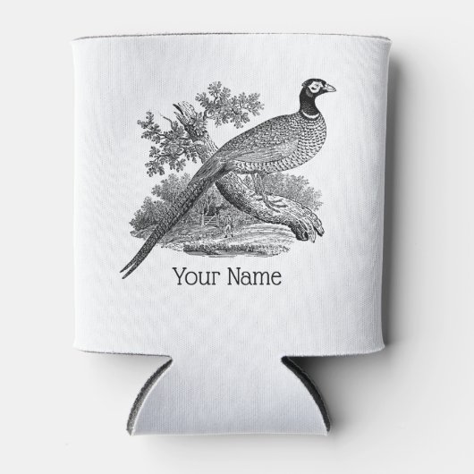  fazant-vogeltrekbaan blikjeskoeler (Voorkant)