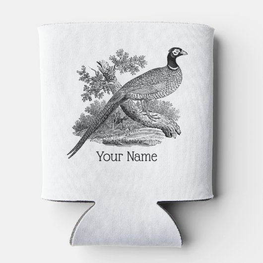  fazant-vogeltrekbaan blikjeskoeler (Achterkant)