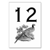 fazant-vogeltrekbaan kaart (Achterkant)