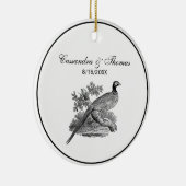  fazant-vogeltrekbaan keramisch ornament (Rechts)