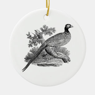 fazant-vogeltrekbaan keramisch ornament