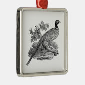  fazant-vogeltrekbaan metalen ornament (Rechts)