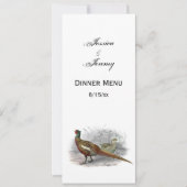 fazant-vogeltrekkleur #2 kaart (Voorkant)