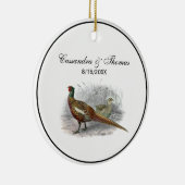 fazant-vogeltrekkleur #2 keramisch ornament (Rechts)