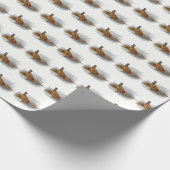  fazant-vogeltrekkleur #3 cadeaupapier (Hoek)