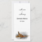  fazant-vogeltrekkleur #3 kaart (Voorkant)