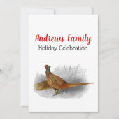  fazant-vogeltrekkleur #3 kaart (Voorkant)