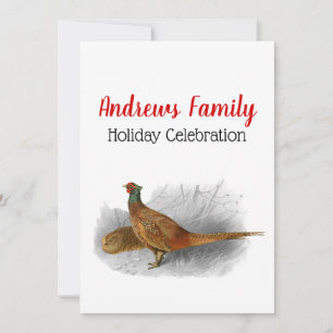  fazant-vogeltrekkleur #3 kaart