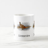  fazant-vogeltrekkleur #3 koffiemok (Center)