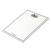 fazant-vogeltrekkleur #3 notitieblok (Schuin)